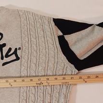 Hello Kitty & Friends Women's Beige & Red Cotton Pullover Sweater Size Small image 13