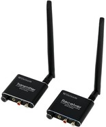 2.4G Wireless Audio Transmitter And Receiver, Rca/3.5Mm Jack Input/Outpu... - £48.98 GBP