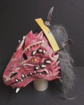 Hyde and Eek Boutique Adult Dragon Halloween Costume Mask One Size Fits Most NEW - £9.44 GBP