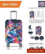 Durable Washable Luggage Cover - Stylish Protector for 29-32 Inch Suitcases - $819.51 MXN