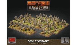 SMG Company x98 Soviet Late War Flames of War - £64.82 GBP