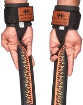 Haulin Hooks &#39;strap 1000&#39; Load Rated Weight Lifting Straps - £35.34 GBP