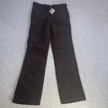 New With Tags Boys Brown Corduroy Pants Youth Size 12 Adjustable Waist C... - £15.77 GBP