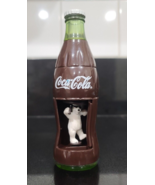 COCA-COLA Bottle Windup Dancing Spinning Polar Bear  B KING 2000 Collect... - £5.45 GBP