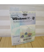 OEM Microsoft Windows 95 CD &amp; Plus! USB Micron with Certificate of Authe... - $707.73 MXN