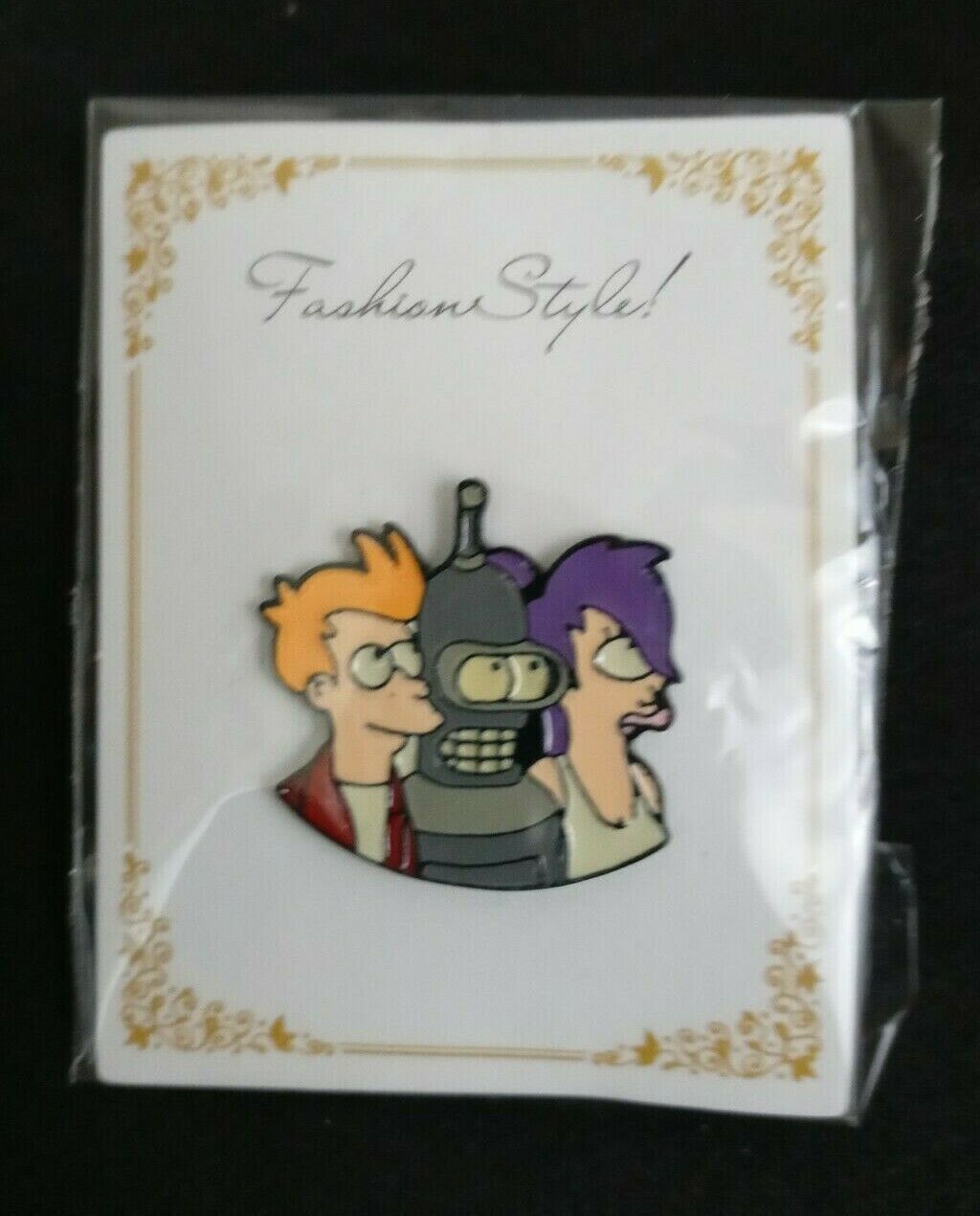 Futurama Cartoon  1.25&quot; Metal/ Enamel Pin - $6.78
