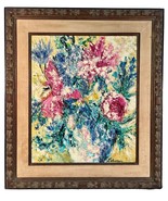 Irving Lehman (1899-1983 American) Abstarct Still Life Oil on Canvas ORI... - $2,717.93 CAD