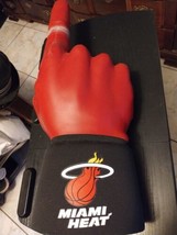 Miami Heat Memorabilia #1 Hand memory foam 20” Finger is taped  - £15.50 GBP