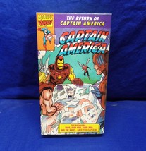 Classic Marvel Super Heroes VHS: &quot;The Return Of Captain America&quot; (1991) - £7.02 GBP