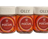 3 x Olly Laser Focus Berry Tangy Tangerine Supplement 36 Gummies Exp 01/... - £22.25 GBP
