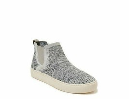 Time &amp; Tru Women Gray Knit High Top Casual Memory Foam Comfort Sneaker 8... - £12.73 GBP