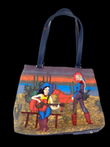 Prezzo Purse Handbag Cowgirl Beaded Western Wear Urban Country Music Guitar - $59.49