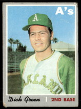 1970 Topps #311 Dick Green  VGEX-B111R3 - £15.82 GBP