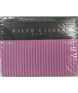 NEW $400 Polo Ralph Lauren Tarquin Sheet!  Cal King  Purple  600  Made i... - £151.68 GBP