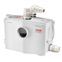 VEVOR Macerator Pump, 1200W, 48 GPM Flow, 33 ft Head, Macerator Sewerage... - $169.99