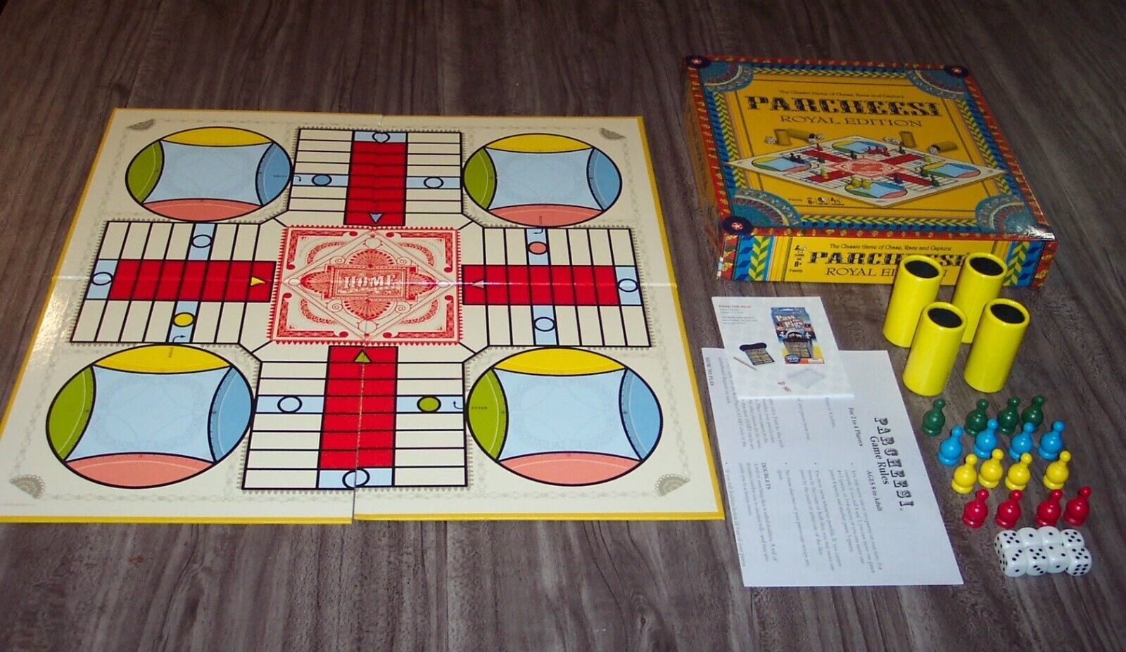 Primary image for PARCHEESI ROYAL EDITION Board Game Complete Hasbro 2018