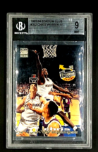 1993 Stadium Club Frequent Flyers 352 Chris Webber RC Rookie BGS 9 with ... - $20.39