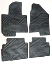 New OEM Hyundai Tucson Black All Weather Floor Mats Rubber 2010-2015 2SF13-AC005 - £66.28 GBP