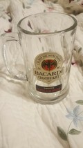 Bacardi Oakheart Rum Stein- Beer Mug Heavy Glass Drinking Stein - $8.03 CAD