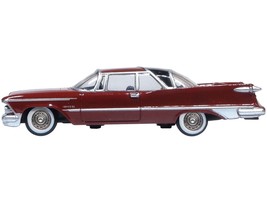 1959 Chrysler Imperial Crown 2 Door Hardtop Radiant Red with Black Top 1/87 (HO - £19.51 GBP