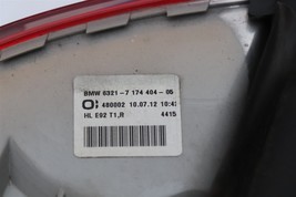 07-10 BMW E92 328i 335i Coupe Outer Taillight Light Lamp Passenger Right RH image 11