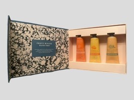 Crabtree &amp; Evelyn Fruity Hand Trio Hand Therapy Pomegranate ￼Citron Tarocco USA - £19.45 GBP