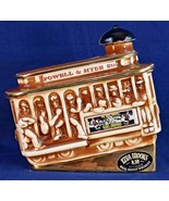 1968 Ezra Brooks Powell &amp; Hyde Trolly Car Decanter Brown Tint (Empty) - £23.52 GBP