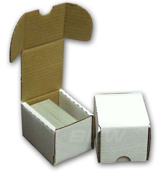 4 BCW 100 Count Card Storage Boxes - $9.79