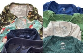 Baby Boy Clothing Lot 8 Pc 12M Carters Cat & Jack Pants Romper Outfit image 10