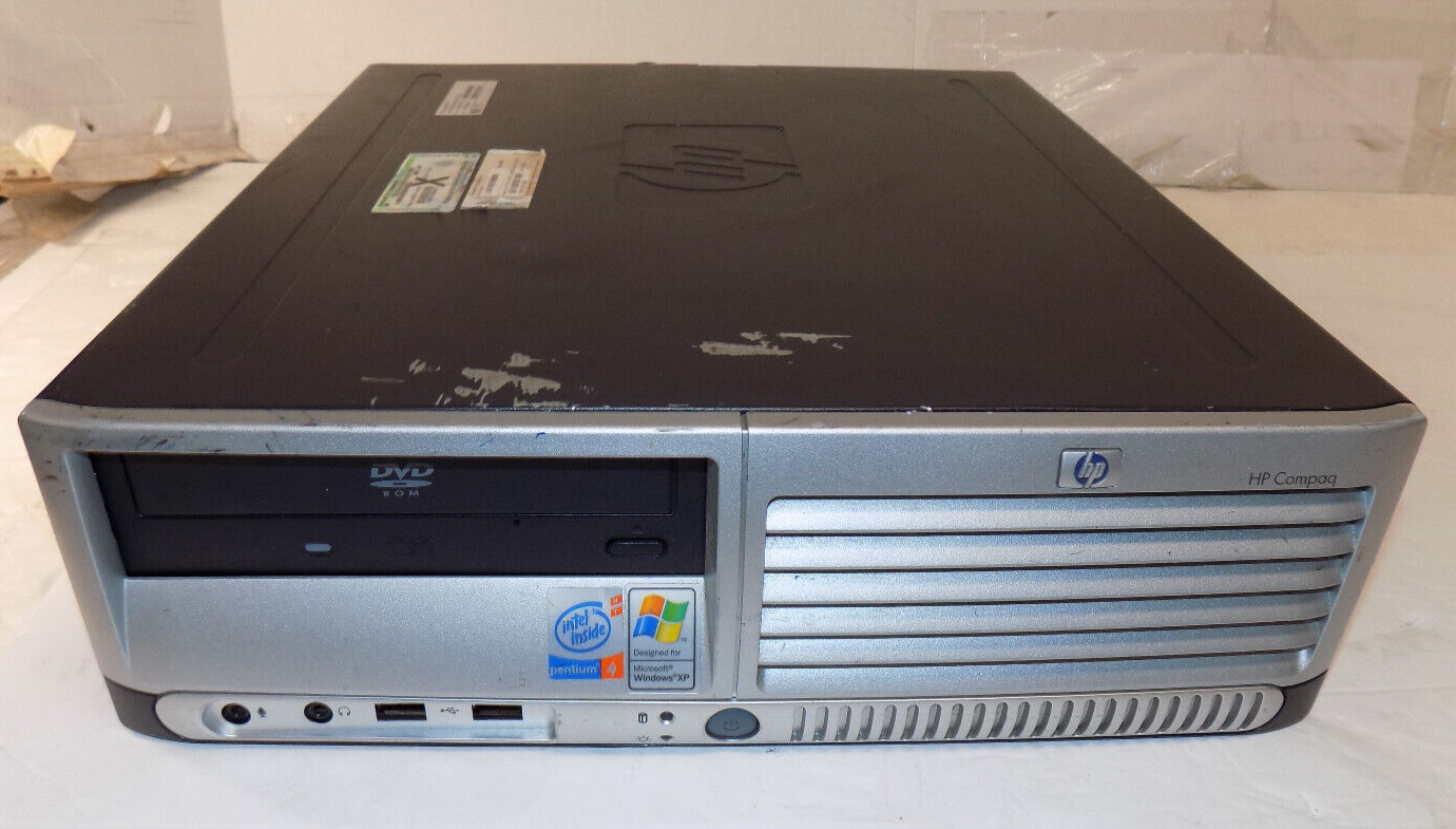 HP Compaq dc7100 SFF Intel Pentium 4 2.8GHz 1GB RAM No Hard Drive - $78.38
