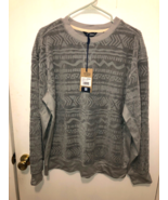 NWT Chubbies Mens Large The Fouled Out Crewneck Velour Pullover Sweatshirt - $29.69