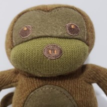 Starbucks Summer Monkey Plush Stuffed Knit Brown Soft - £9.02 GBP