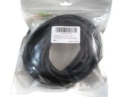 Cat8 Ethernet Cable 15Ft  For Router/Gaming/modem Black Green  - £7.04 GBP