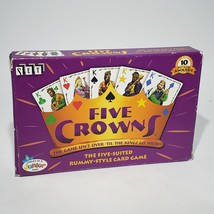 Five Crowns Five Suited Rummy Style Card Game Set Enterprises Sealed Cards - $12.95