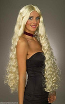 Adult Mesmerelda Long Blonde Wig Costume Accessory - £15.73 GBP