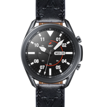 22MM Premium Leather Design Smart Watch Bands Galaxy Gear S3 Frontier L Monogram - £21.58 GBP