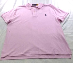 NWT Polo Ralph Lauren Mens Pink Classic Fit Polo Shirt XL - $29.92