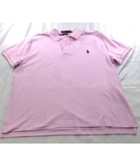 NWT Polo Ralph Lauren Mens Pink Classic Fit Polo Shirt XL - $42.14 CAD