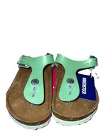 NEW Birkenstock Gizeh Sandals Size 12-12.5 Kid Electric Metallic Mineral... - €46,30 EUR