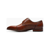 Stacy Adams Silsbury Cap Toe Oxford Men's Shoes Cognac 25675-221 image 5
