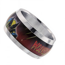 Wolverine Red and Black Logo Ring Grey - £12.60 GBP