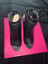 Shoedazzle Opened Toe Black  4in Heel Sandal Size 8 1/2 - €19,01 EUR