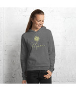 I Love My Mom Camomile Citrus Quote Lettering Herbs Design Unisex hoodie - £25.42 GBP