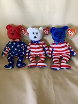 Ty Liberty Bear Set Iconic Initial Issues New Mwmt + Invetment Quality  - £39,967.79 GBP