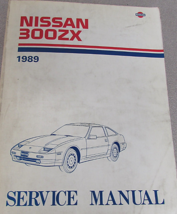 1989 Nissan 300ZX 300 Zx Servizio Riparazione Officina Shop Manuale OEM Fabbrica - £103.90 GBP