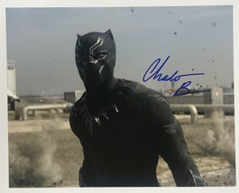 Chadwick Boseman (d. 2020) Signed Autographed &quot;The Black Panther&quot; Glossy... - £240.38 GBP