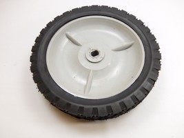 Wheel 9&quot; x 1.75&quot; 1-3/4&quot; Offset Hub, Oval Bore Gray Plastic fits Snapper ... - £15.80 GBP