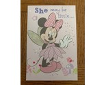 Baby Girl Greeting Card &quot;She May Be Little...&quot;-Brand New-SHIPS N 24 HOUR... - £7.77 GBP