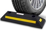 Curb Garage Vehicle Floor Stopper for Parking Safety 1PC Heavy Duty Rubb... - £31.26 GBP