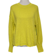 New Abound Sweater Womens XL Drop Shoulder Knit Long Sleeve Yellow - £18.23 GBP